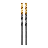 Broca Aço Rápido Nitreto Titânio 25mm 2pcs Profissional Gross Metal