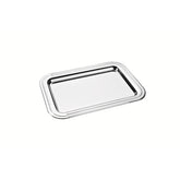 Bandeja Retangular Tramontina Ciclo Em Aço Inox 42x30 Cm Alto Brilho