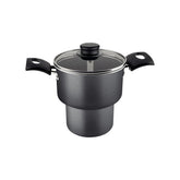 Cuscuzeira Tramontina Turim 14 cm 1,9 L Alumínio Antiaderente Starflon Max Chumbo