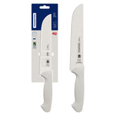 Faca Para Carne 20cm Lâmina Aço Inox Tratada Cabo Polipropileno Branco NSF Tramontina Premium