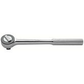 Catraca Usinada 10'' 1/2'' Tramontina Master Aço Cromo Vanádio Cromada Quick Release 24 Dentes