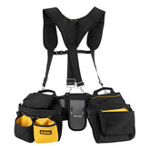 Cinto Ferramentas Reforçado 20 Bolsos 20kg 10L Denzel