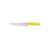 Faca Para Carne Tramontina Profissional Master 8 Polegadas Aço Inox Cabo Antimicrobiano Amarelo