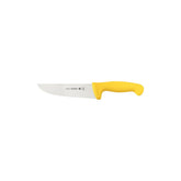 Faca Para Carne Tramontina Profissional Master 15cm 6 Polegadas Aço Inox Cabo Amarelo Antimicrobiana
