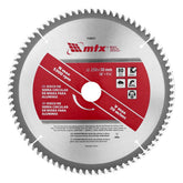 Disco Serra Circular Alumínio 250mm 80 Dentes Aço 50 MTX 7338255 Cortes Precisos