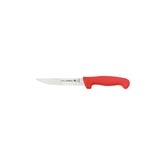 Faca Para Desossar Tramontina Profissional Master Aço Inox 6 Polegadas 15 Cm Cabo Vermelho Antimicrobiano