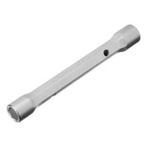 Chave Sextavada Tubular CrV 10-11mm Reforçada 130mm Cromado Stels 1376955