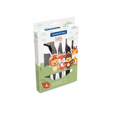Jogo De Talheres Infantil Tramontina Baby Friends 4 Peças Aço Inox Com Desenhos Alto Relevo