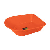 Caçamba Funda Tramontina 55L Plástico Laranja Resistente Para Carrinho De Mão