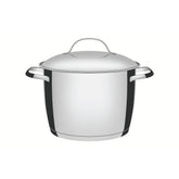 Caldeirão Tramontina Allegra Fundo Triplo Aço Inox 24 cm 7,5 L Indução Forno 260°C Original