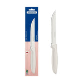 Faca Para Cozinha Tramontina Plenus 6 Polegadas Aço Inox Cabo Polipropileno Off White Profissional