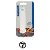 Boleador Tramontina Utilità Aço Inox Cabo Polipropileno Branco 2,9 Cm Para Frutas E Doces