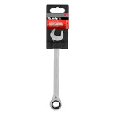 Chave Combinada Catraca Cromada Vanádio 14mm 58HRC 12 Lados MTX 148079