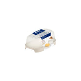 Manteigueira Tramontina MixColor 550 ml Polipropileno Cinza com Tampa Transparente Antimicrobiana
