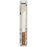 Faca Para Cozinha Tramontina Dynamic 7 Polegadas Aço Inox Cabo Madeira Natural Alta Performance