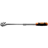 Catraca Telescópica Encaixe 1/2'' 72 Dentes Tramontina PRO Aço Cromo Vanádio Quick Release