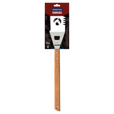 Espátula Para Churrasco Tramontina 48 Cm Aço Inox Com Serrilha Abridor E Limpa Grelha Cabo Madeira