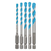 Broca Bosch Expert Hex-9 Multiconstruction Ø4 5 6 6 8mm 5Pçs