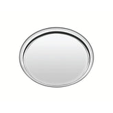 Bandeja Redonda 45 Cm Aço Inox Service Tramontina Com Brilho Para Servir Alta Qualidade