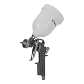 Pistola de Pintura Tanque Alto 600ml Bicos 1.2-1.5-1.8mm Stels 5731455 Pressão 3.5 Bar
