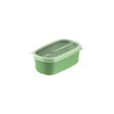 Pote Tramontina MixColor 650ml Polipropileno Verde Sálvia Tampa Transparente BPA Free Antimicrobiano