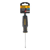 Chave De Fenda 1/8 Polegada Sl3 75 Mm Crv Cabo 3 Componentes Denzel Alta Precisão