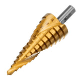 Broca Escalada HSS Espiral 6-30mm MTX 723579 Aço Rápido Titânio
