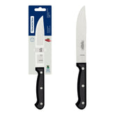 Faca De Cozinha Tramontina Ultracorte 6 Polegadas Aço Inox Cabo Antimicrobiano Preto Profissional