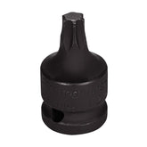 Soquete de Impacto Ponta Trafix T50 1/2'' Aço Cromo Molibdênio Tramontina PRO Resistente
