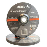 Disco de Desbaste 180 x 6,0 mm Aço Tradestar