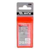 Jogo De Brocas Aço Rápido 2 Mm 10 Peças Standard Para Metal Mtx Hss Polida Cilíndrica