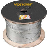 Cabo de Aço Galvanizado AA 6,0mm 18X7 com 1000m - Vonder