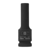 Soquete De Impacto Longo 1/2'' Sextavado 8mm Cromo Molibdênio Stels 1pc