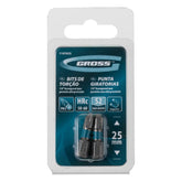 Bit De Torção Ph3 25 Mm Aço Cromo Molibdênio 2 Peças Para Impacto Gross