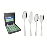 Jogo De Utensílios Tramontina Pacific Aço Inox Alto Brilho 4 Peças