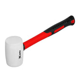 Martelo De Borracha Branca 225g Cabo Fibra De Vidro Mtx 111959 Para Funilaria E Montagem