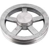 Polia alumínio 250mm 2 canais perfil b Vonder