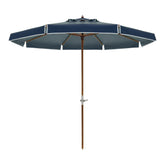 Ombrellone Madeira Cobertura PVC Maninv 2,70m Azul Bel Lazer