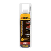 Serra Copo Para Metal 26mm Revestimento Nitreto Titânio Denzel Aço HSS Broca Centralizadora