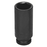 Soquete de Impacto Sextavado Longo 11mm 1/2'' Aço Cromo Molibdênio Tramontina PRO - Resistência e Eficiência