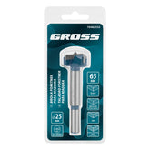 Broca Forstner 25mm Haste Cilíndrica Metal Resistente MTX Precisão Madeira