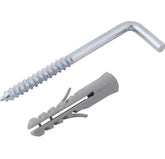 Escapula 5,5x70mm zincado c/ bucha 8mm c/ 100 pç e-8 Vonder