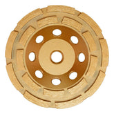 Rebolo Segmentado Diamantado 115mm Dupla Linha Desbaste Concreto Granito MTX