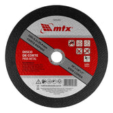 Disco de Corte para Metal 250 X 3,2 X 25,4mm Alta Resistência Industrial