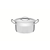 Caçarola Funda Tramontina Professional Aço Inox Fundo Triplo 28 cm 8,4 L Profissional Cozinha
