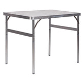 Mesa Dobrável Alumínio Tampo MDF 90x60cm Altura Ajustável 30/70cm Palisad Camping