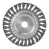 Escova Circular Aço Carbono Torcida 22mm 150mm Para Esmerilhadeira MTX 746349