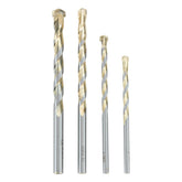 Jogo de Brocas Concreto 5-10mm 4pcs Aço 40X VK8 MTX Golden Line 708259 - Guimepa