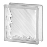 Tijolo de Vidro 19 x 19 x 8 cm Digona New Translúcido 10 Unidades Tradestar