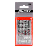 Broca De Aço Rápido Para Metal 5mm Polida 10pçs HSS 62-65 HRC 118° Mtx
